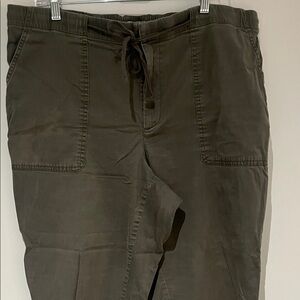 Lou & Grey olive chino Pants